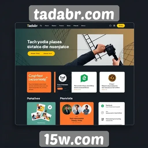 Análise da interface do usuário do tadabr.com